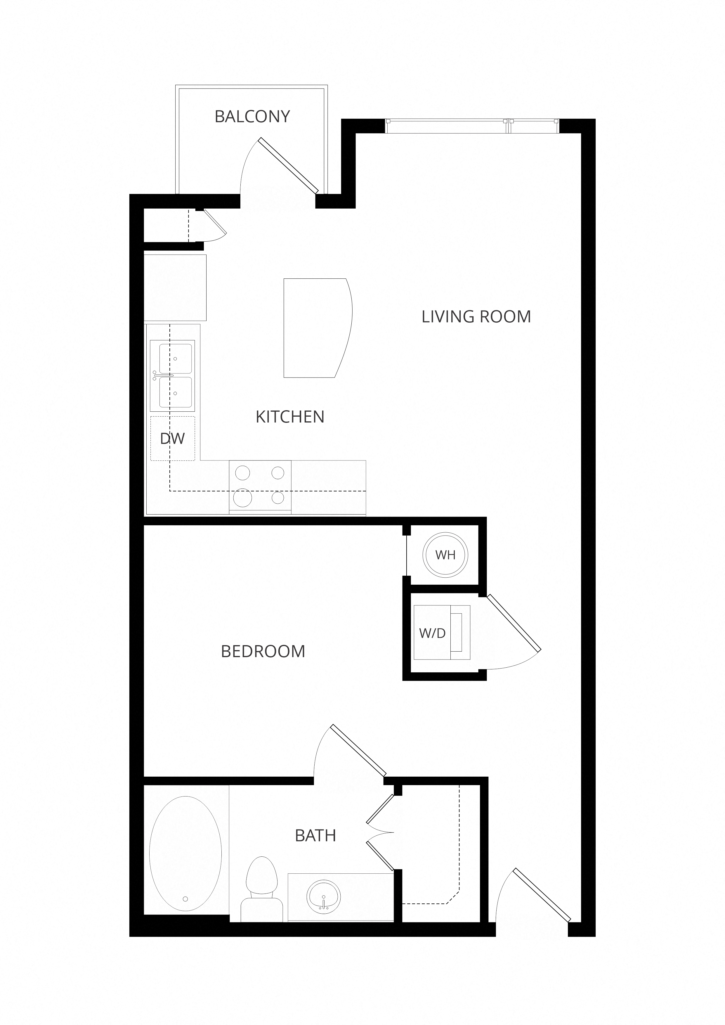 Lofts - A1 floor plan